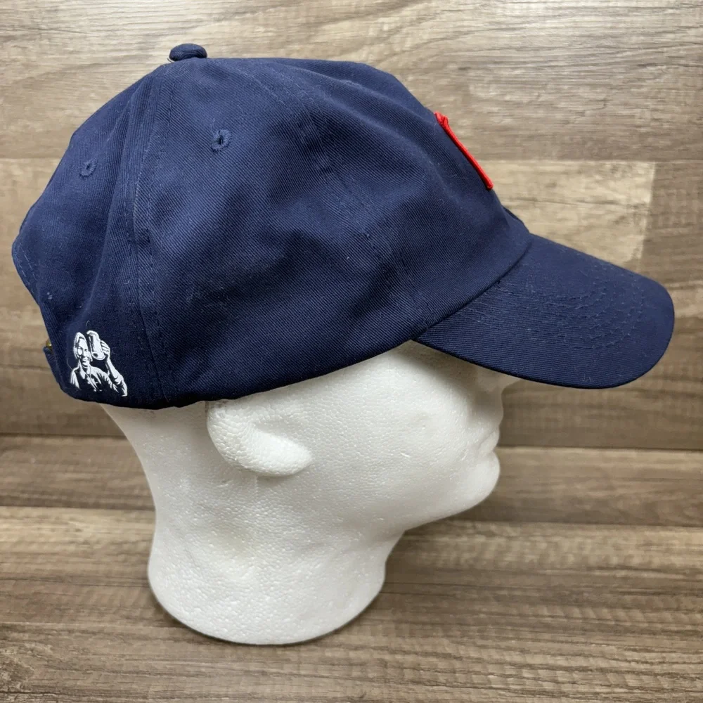 Samuel Adams Cap Hat Blue Adjustable Strapback One Size Beer - Picture 4 of 9